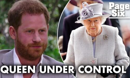 Prince Harry claims even the Queen is under control of royal institution | Page Six Celebrity News