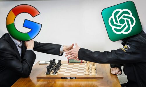 Google vs. ChatGPT: INSANE CHESS