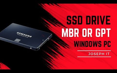 Check SSD Partition is MBR or GPT format in Windows PC