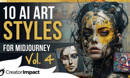 10 Eye-grabbing Midjourney ART STYLES: Vol 4 (Midjourney Prompt tips!)