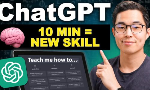 How To Use ChatGPT To Learn ANY Skill Quickly (Tutorial)