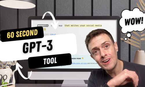 Build Your Own Custom GPT-3 Tool in under 60 seconds with Nichesss [Demo]