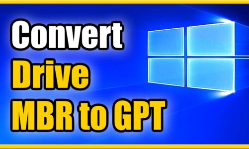 How to Convert MBR to GPT for Free on Windows 10 without Losing Data (Easy Method)