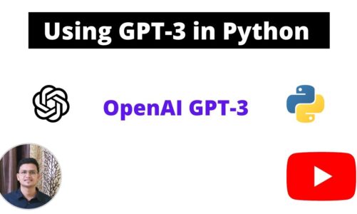 Learn How to integrate GPT-3 Prompt into Python Code | #nlp #gpt3