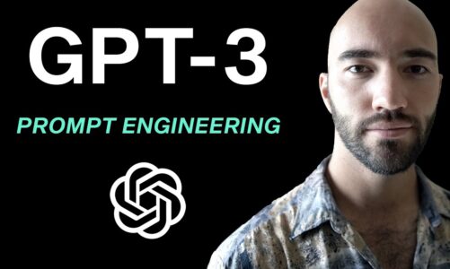 Prompt Engineering with OpenAI’s GPT-3 and other LLMs