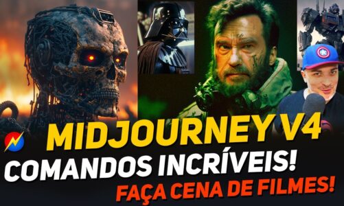 MIDJOURNEY: Novos Prompts e Comandos, aprenda a usar a Versão 4!