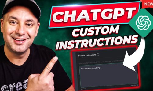 ChatGPT Custom Instructions – Huge ChatGPT update