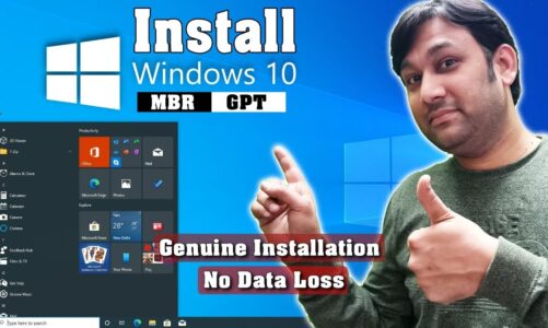 How to Install Windows 10 on MBR-GPT Partition Without Data Loss Step by Step Hindi Guide