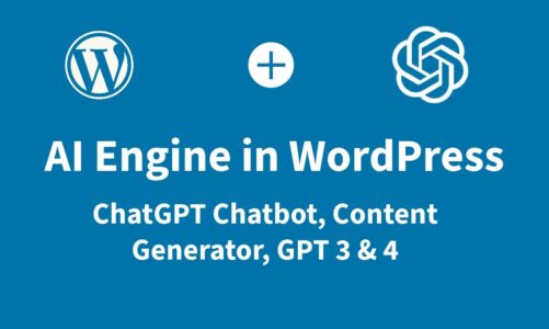 AI Engine within WordPress: ChatGPT Chatbot, Content Creator, and GPT-3 & GPT-4 integration !