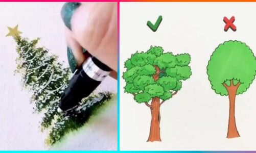 35 Easy Ways to Draw a Tree