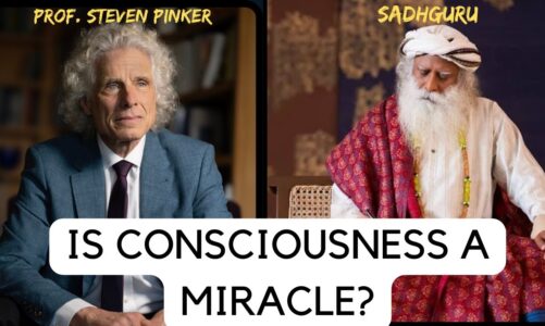 Is Consciousness a Miracle? | Sadhguru VS Steven Pinker #sadhguru #spiritualawakening #debate