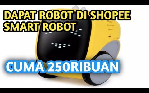 Dapat Robot di Shopee Smart Robot Murah cuma 250ribuan||Smart Robot JJrc r16