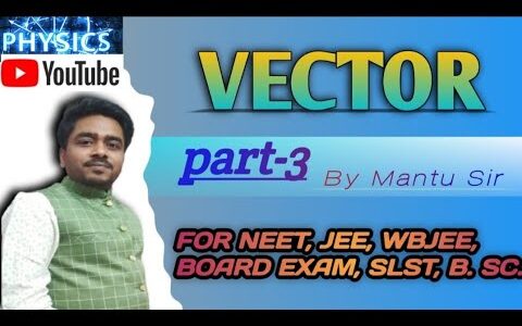 Vector || Relative Velocity of Rain with respect to a Moving Observer ☔