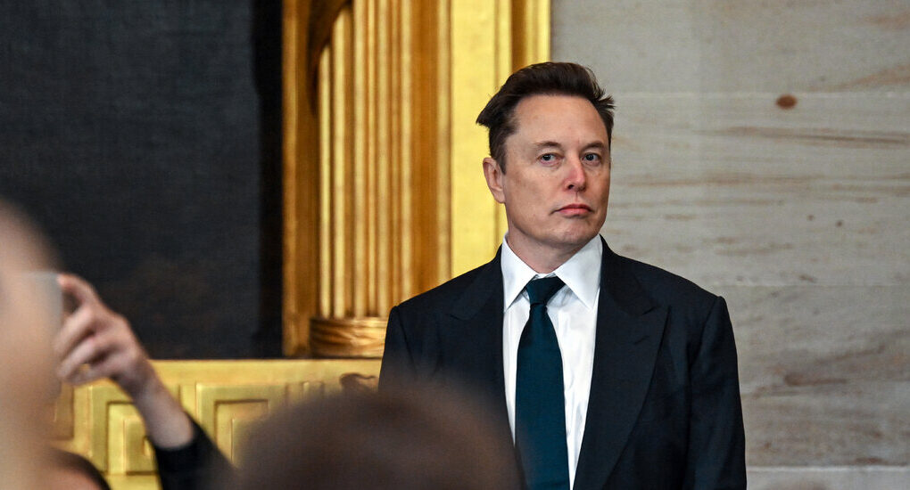 Elon Musk Casts Doubt on Trump’s $100 Billion Stargate A.I. Announcement