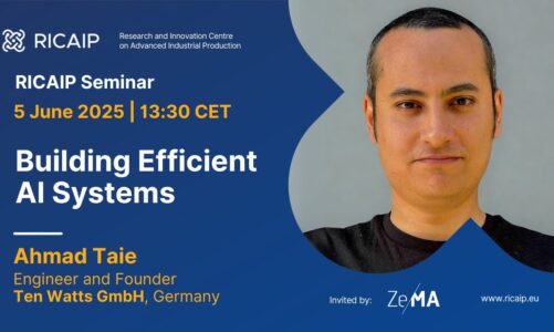 RICAIP Seminar – Building Efficient AI Systems