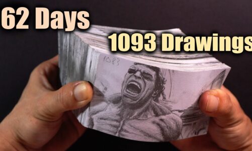 HULK – 'I'm Always Angry' Flipbook – DP ART DRAWING