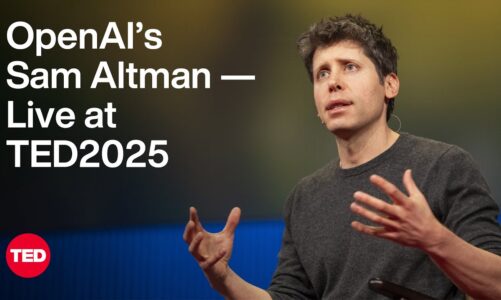 OpenAI’s Sam Altman Talks ChatGPT, AI Agents and Superintelligence — Live at TED2025