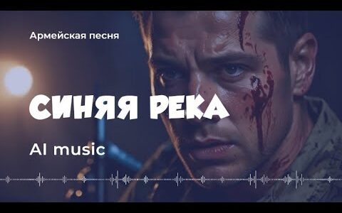 Синяя река (армейский кавер) – Artificial Intelligence (AI) music, video