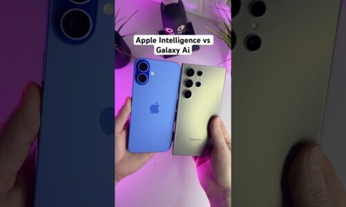 Apple Intelligence vs Galaxy Ai✨ #Shorts