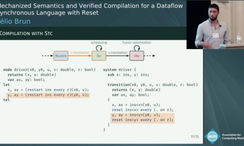 Mechanized Semantics and Verified Compilation for a Dataflow Synchronous Language with Reset