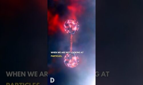 Particles can behave differently when observed | quantum physics | physics | subatomic particles