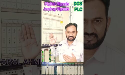 DCS PLC Digital Signals and Analog Signals DI DO AI AO #automation #DCS #PLC #DI #DO #AI #Ao