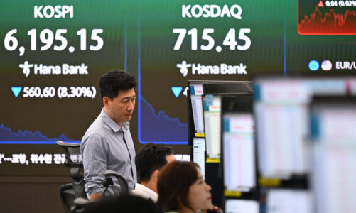 Tech Stocks Tumble on Worries About A.I. Spending and China’s Chip Competition