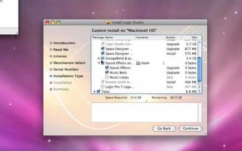 Installing Logic Studio 2: Logic Pro 9, MainStage 2, Soundtrack Pro 3, And More [Beginner Guide]