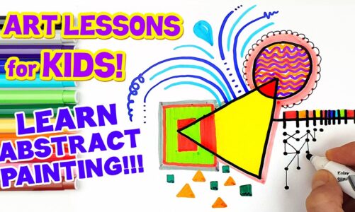 LEARN ABSTRACT ART (MODERN ART LESSONS FOR KIDS)