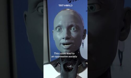 Humanoid robot warns of AI dangers