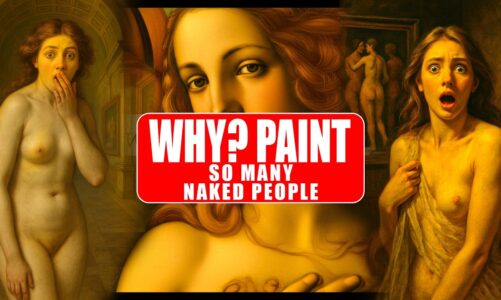 Why did they paint so many naked people? Latest Art Infographics by Dena Heller Ackerman